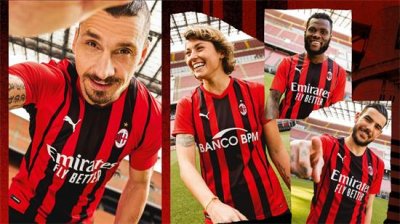 AC Milan Camiseta | Camiseta AC Milan replica 2021 2022