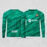 Camiseta Barcelona Portero 23-24 Manga Larga Verde