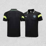 Camiseta Polo del Manchester City 23-24 Negro