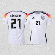 Camiseta Primera Alemania Jugador Gundogan 2024