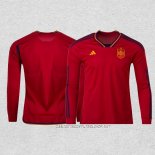 Camiseta Primera Espana 2022 Manga Larga