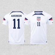 Camiseta Primera Estados Unidos Jugador Aaronson 2022