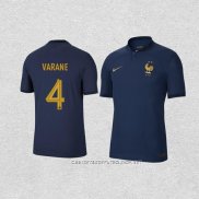 Camiseta Primera Francia Jugador Varane 2022