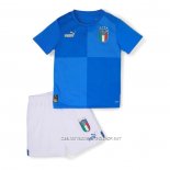 Camiseta Primera Italia 2022 Nino