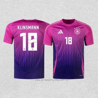 Camiseta Segunda Alemania Jugador Klinsmann 2024