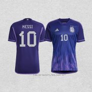 Camiseta Segunda Argentina Jugador Messi 2022