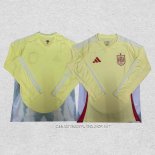 Camiseta Segunda Espana 2024 Manga Larga