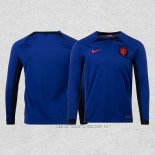 Camiseta Segunda Paises Bajos 2022 Manga Larga