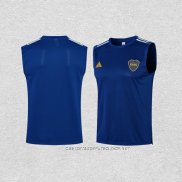 Camiseta de Entrenamiento Boca Juniors 21-22 Sin Mangas Azul