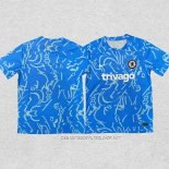 Camiseta de Entrenamiento Chelsea 2022 Azul Claro