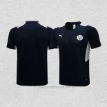Camiseta de Entrenamiento Manchester City 21-22 Azul