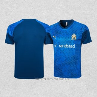 Camiseta de Entrenamiento Olympique Marsella 23-24 Azul