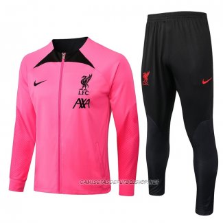 Chandal de Chaqueta del Liverpool 22-23 Rosa