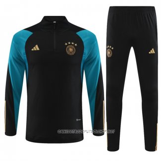 Chandal de Sudadera del Alemania 23-24 Negro