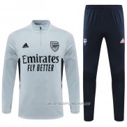 Chandal de Sudadera del Arsenal 22-23 Gris