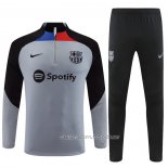 Chandal de Sudadera del Barcelona 22-23 Gris