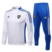Chandal de Sudadera del Boca Juniors 21-22 Blanco