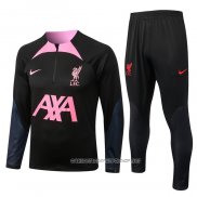 Chandal de Sudadera del Liverpool 22-23 Negro