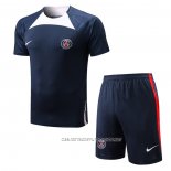 Chandal del Paris Saint-Germain 22-23 Manga Corta Azul - Pantalon Corto