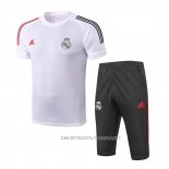 Chandal del Real Madrid 2020-21 Manga Corta Blanco