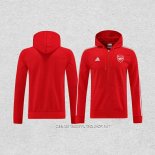 Chaqueta con Capucha del Arsenal 22-23 Rojo