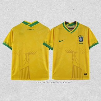 Tailandia Camiseta Brasil Classic 2022 Amarillo