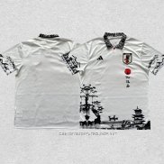 Tailandia Camiseta Japon Anime 24-25 Negro y Blanco