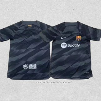 Camiseta Barcelona Portero 23-24 Negro