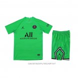 Camiseta Paris Saint-Germain Portero 21-22 Nino Verde