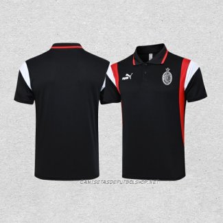 Camiseta Polo del AC Milan 23-24 Negro