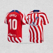 Camiseta Primera Atletico Madrid Jugador Correa 22-23