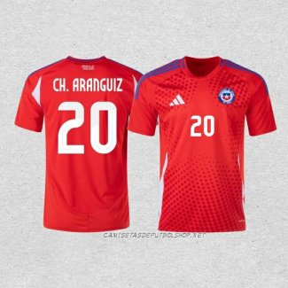 Camiseta Primera Chile Jugador Ch.Aranguiz 2024