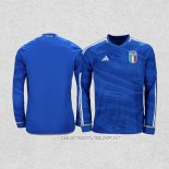 Camiseta Primera Italia 23-24 Manga Larga