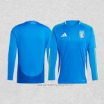 Camiseta Primera Italia 24-25 Manga Larga