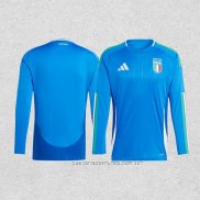Camiseta Primera Italia 24-25 Manga Larga