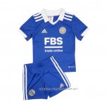 Camiseta Primera Leicester City 22-23 Nino