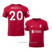 Camiseta Primera Liverpool Jugador Diogo J. 22-23