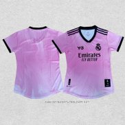 Camiseta Real Madrid Portero 21-22 Mujer Rosa