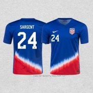 Camiseta Segunda Estados Unidos Jugador Sargent 2024