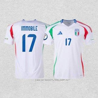 Camiseta Segunda Italia Jugador Immobile 24-25