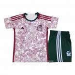 Camiseta Segunda Mexico 2022 Nino