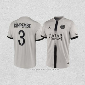 Camiseta Segunda Paris Saint-Germain Jugador Kimpembe 22-23