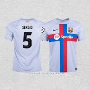 Camiseta Tercera Barcelona Jugador Sergio 22-23