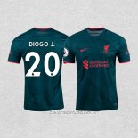 Camiseta Tercera Liverpool Jugador Diogo J. 22-23