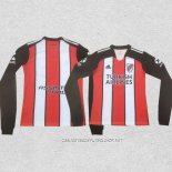 Camiseta Tercera River 2021 Manga Larga