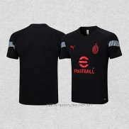 Camiseta de Entrenamiento AC Milan 22-23 Negro