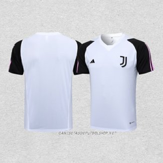 Camiseta de Entrenamiento Juventus 23-24 Blanco