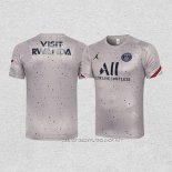Camiseta de Entrenamiento Paris Saint-Germain 21-22 Gris