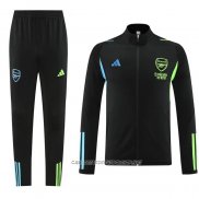 Chandal de Chaqueta del Arsenal 23-24 Negro