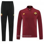 Chandal de Chaqueta del Roma 21-22 Rojo